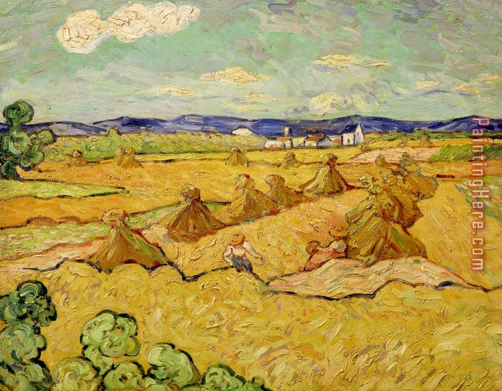 Vincent van Gogh The Haystacks